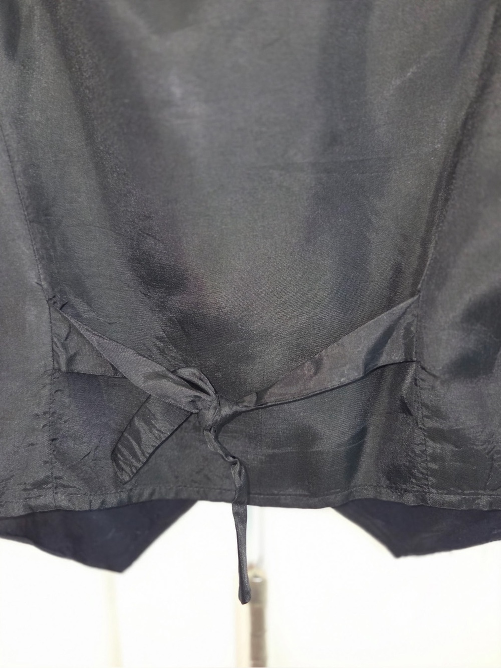 Y2K Copper Key Button-Front Vest - Picture 3 of 6